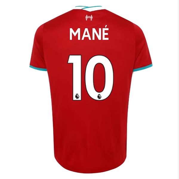 Camiseta Liverpool NO.10 Mane 1ª 2020 2021 Rojo